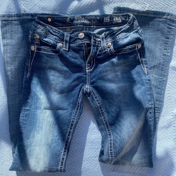 Girls MissMe Embellished Jeans - Picture 4 of 4